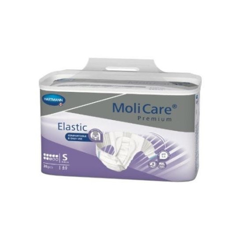 MoliCare Premium Elastic 8 D Small Waist 70 90cm Unisex 2356ml