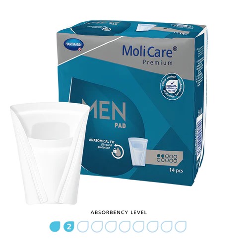 MoliCare Premium Men Pads 2 Drops 260x145mm 330ml