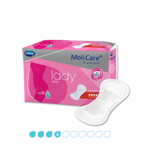 MoliCare Premium Lady Pad 4 Drop 14 Pack