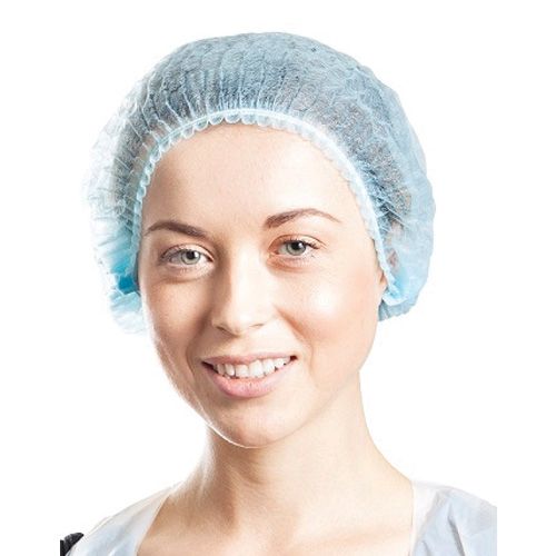 Allcare Beret Cap Crimped 21" Blue