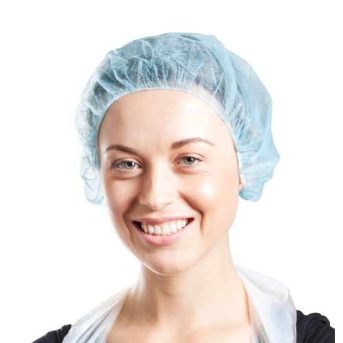 Allcare Cap Bouffant PP Round 21 Inch Blue