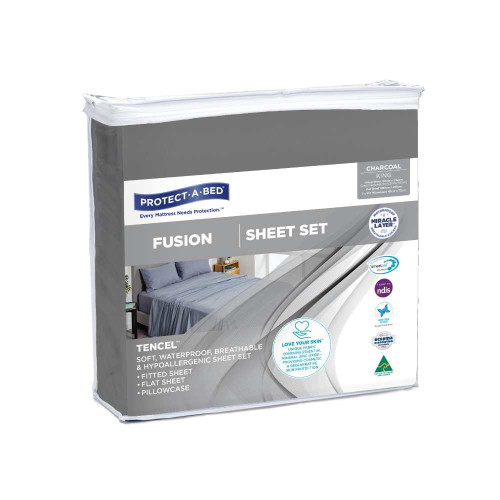 Fusion TENCEL Charcoal Set King 