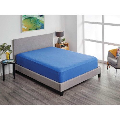 Fusion TENCEL Fitted Cobalt Extra Long Single 