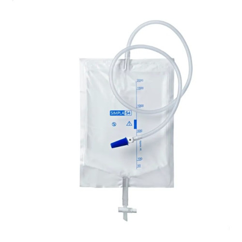 Simpla Drain Bag S 4 2000ml 120cm Tube