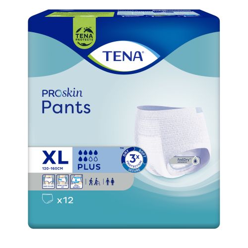Tena Proskin Pants Plus Extra Large 120-160cm 1440ml