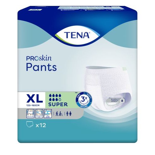 Tena Proskin  Pants Super X Large 120-160cm 2010ml