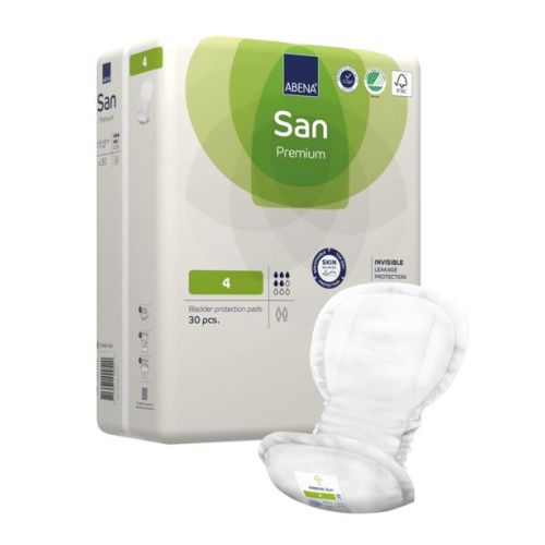 Abena San 4 Premium Green 800ml 30pads/pk 42x20cm