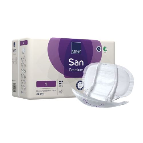 Abena San 5 Premium Purple 1200ml 36pads/pk 54x28cm
