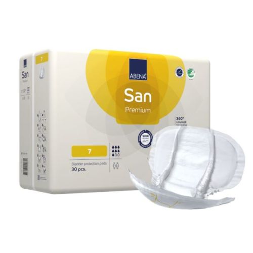 Abena San 7 Premium Yellow 2100ml 30pads/pk 63x36cm