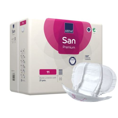 Abena San 11 Premium Pink 3400ml 21pads/pk 73x37cm