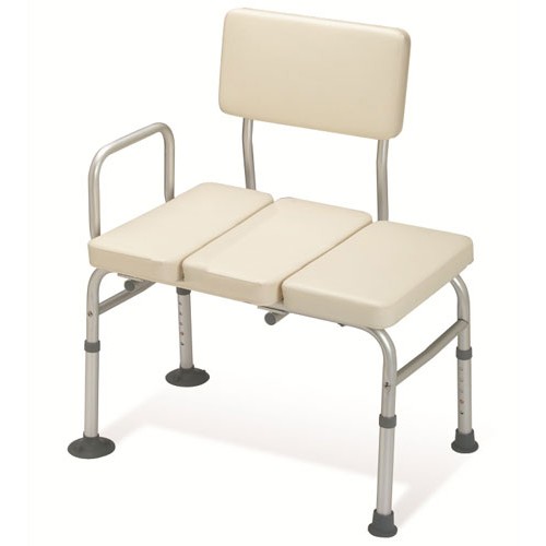 Bath Transfer Bench Padded Seat
